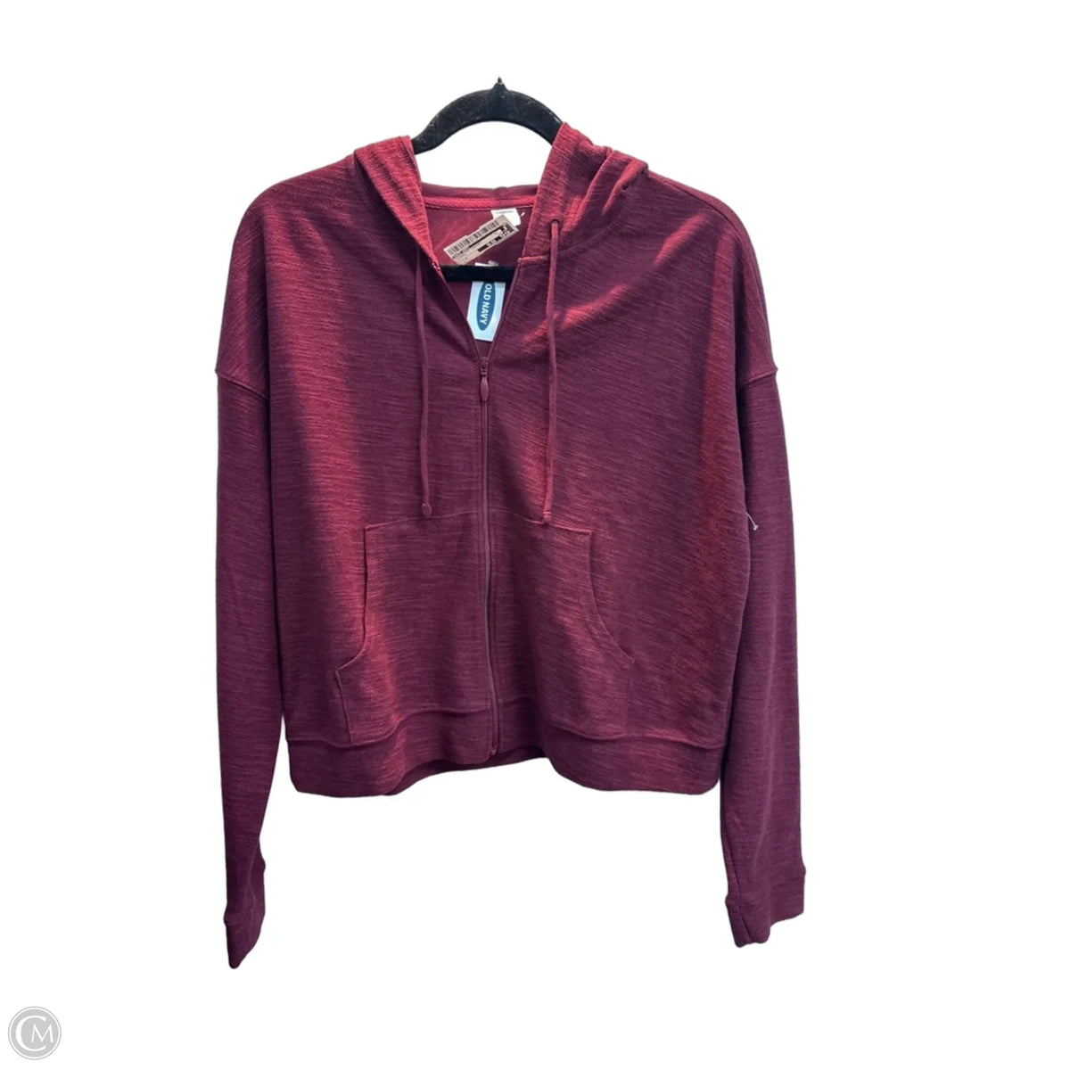 Athletic Jacket By Old Navy In Maroon, Size: S