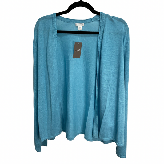 Cardigan By J. Jill In Blue, Size: 3x