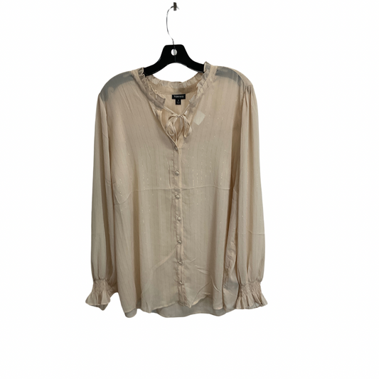 Top Long Sleeve By Torrid In Cream, Size: 3x