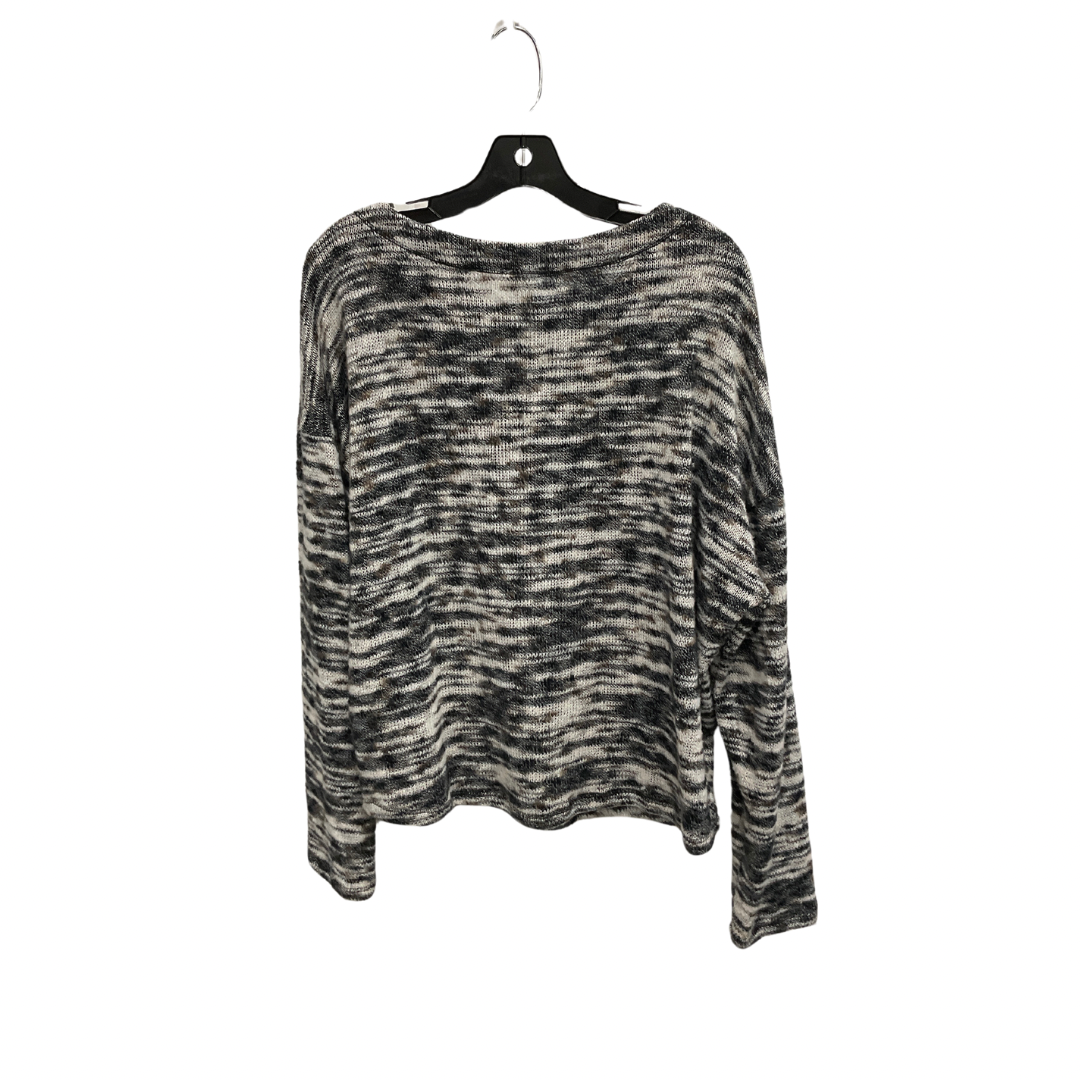 Sweater By Anthropologie In Black & White, Size: Xl