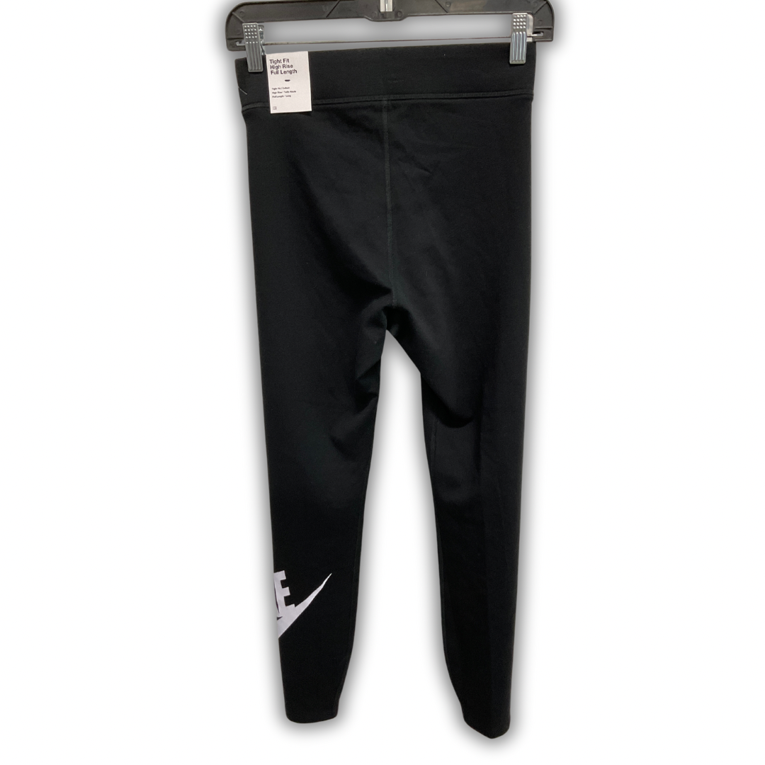 Athletic Leggings By Nike In Black, Size: S