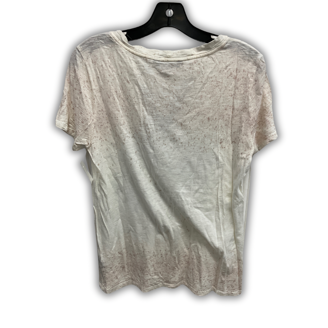 Top Short Sleeve Basic By Rock And Republic In White, Size: M