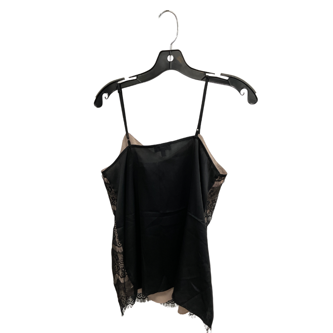 Tank Top By Limited In Black & Cream, Size: M