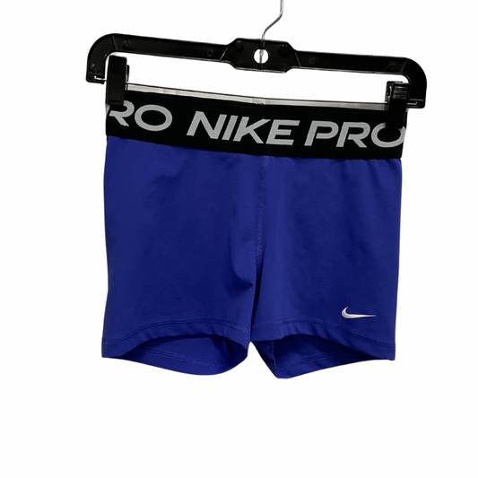 Athletic Shorts By Nike In Blue, Size: S