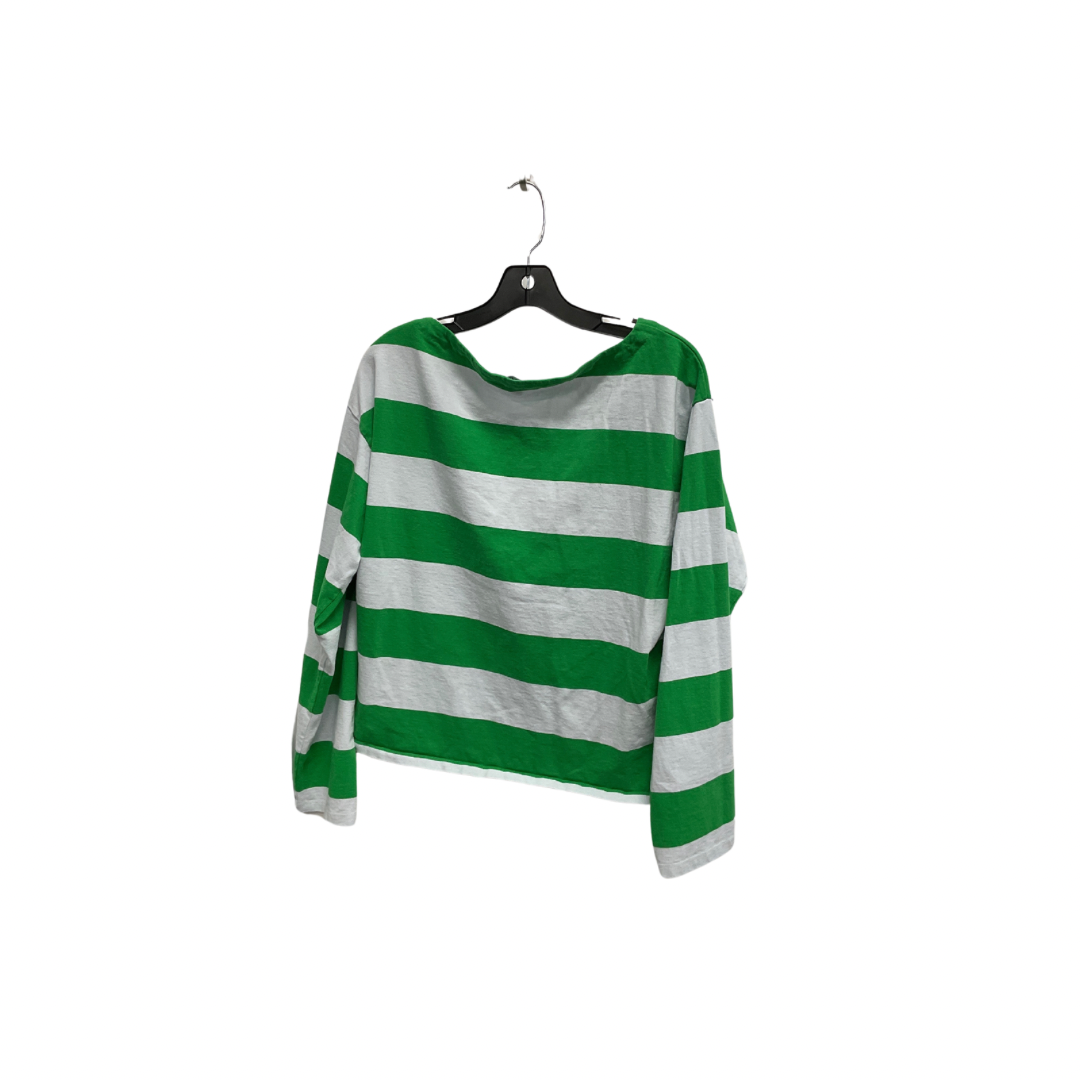 Top Long Sleeve Basic By J. Crew In Green, Size: L