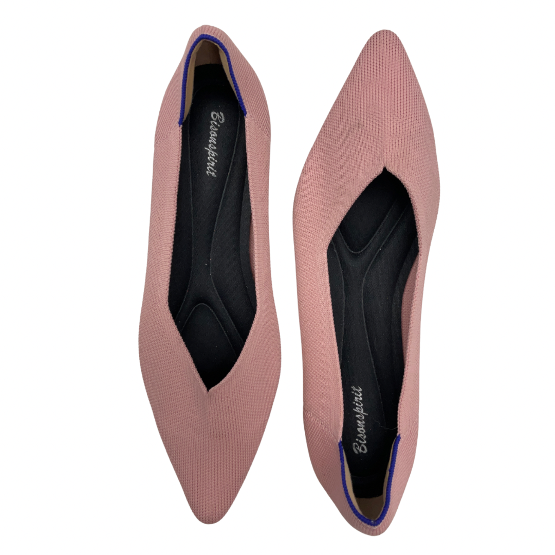 Shoes Flats By Clothes Mentor In Pink, Size: 11.5