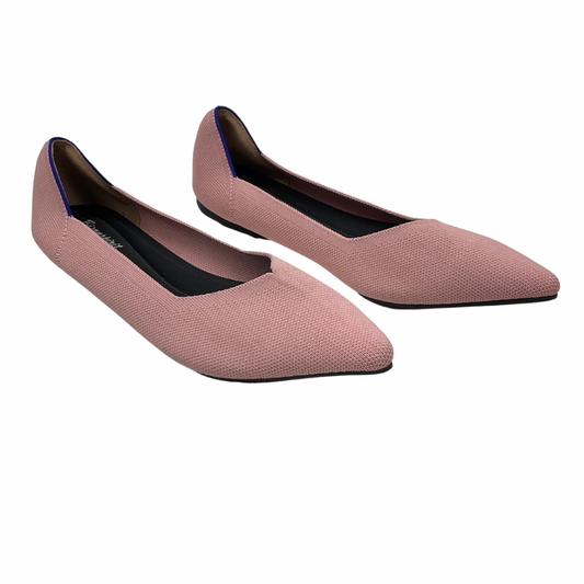 Shoes Flats By Clothes Mentor In Pink, Size: 11.5