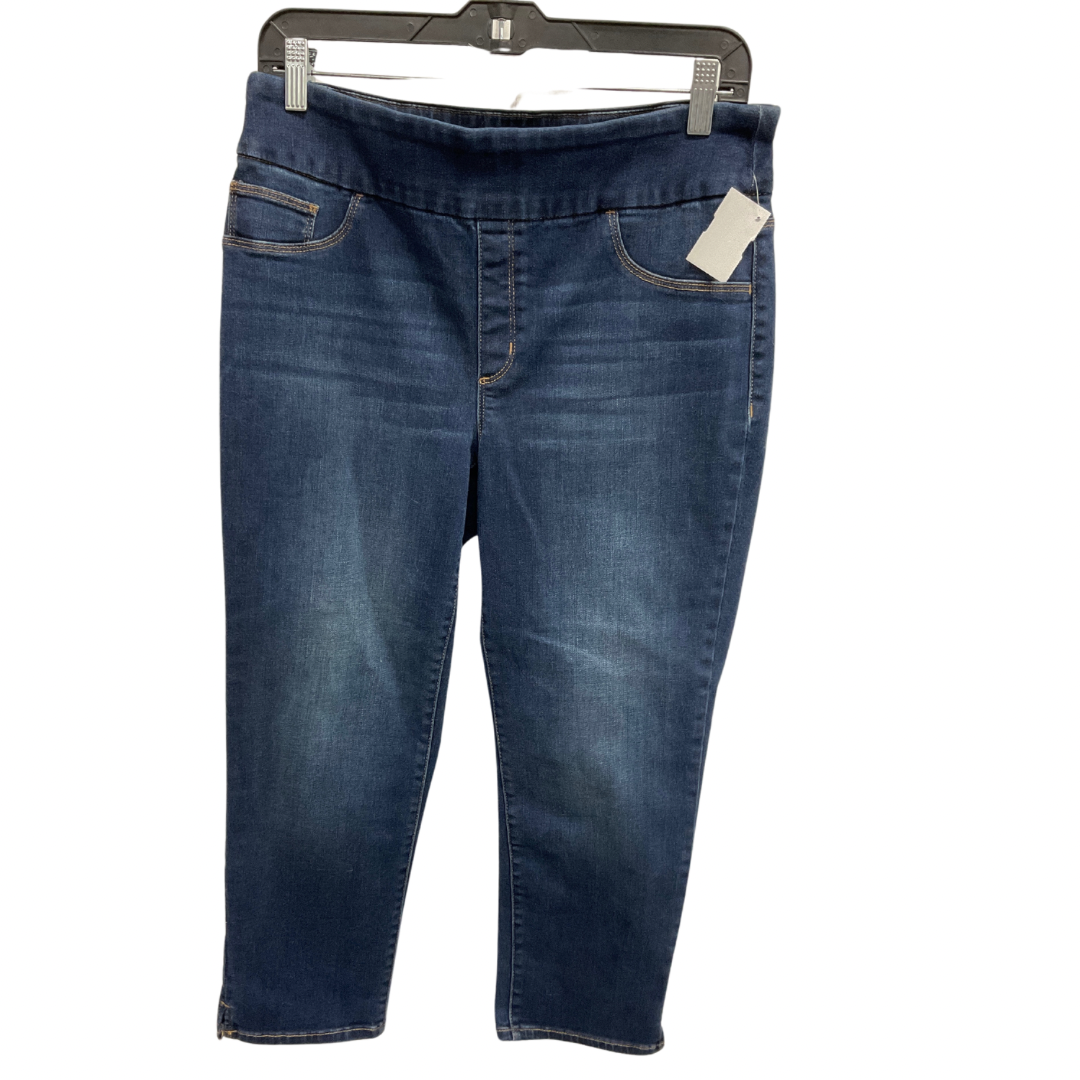 Jeans Cropped By Chicos In Blue, Size: 6