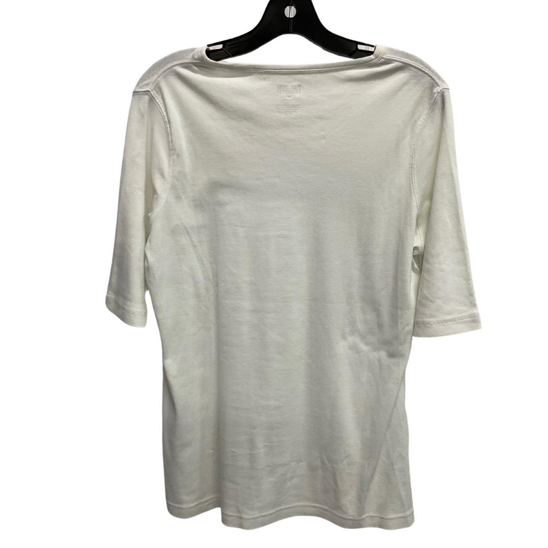 Top Short Sleeve Basic By Duluth Trading In White, Size: L