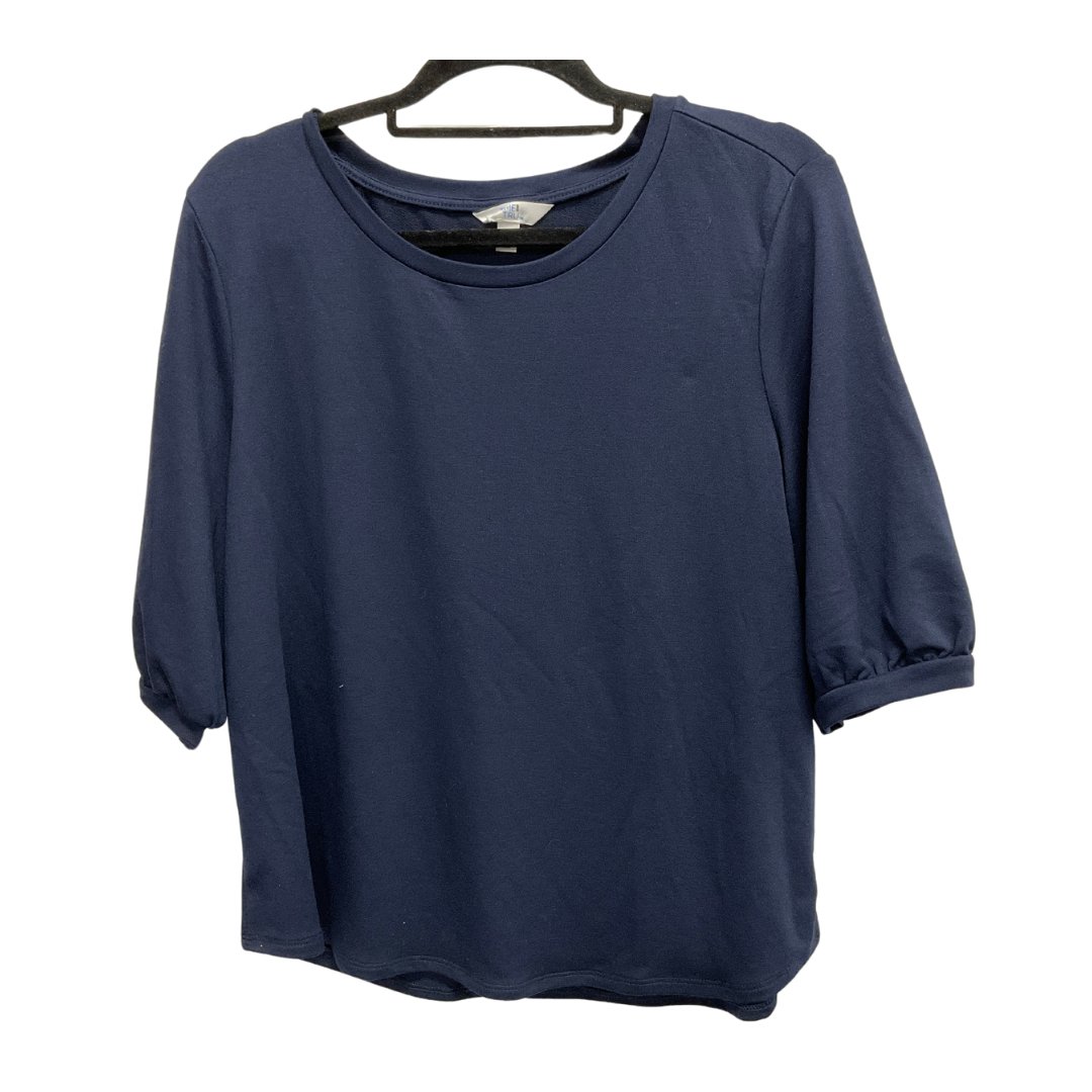 Top 3/4 Sleeve By Clothes Mentor In Blue, Size: S