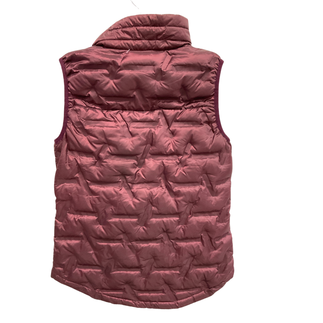 Vest Puffer & Quilted By Cmc In Maroon, Size: Xs