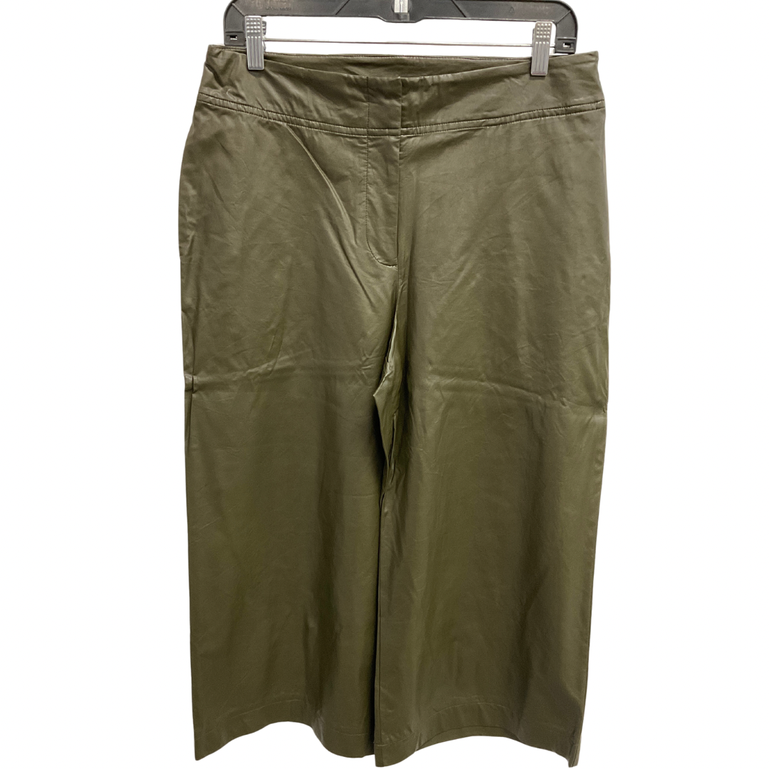 Pants Cropped By Prologue In Green, Size: 10