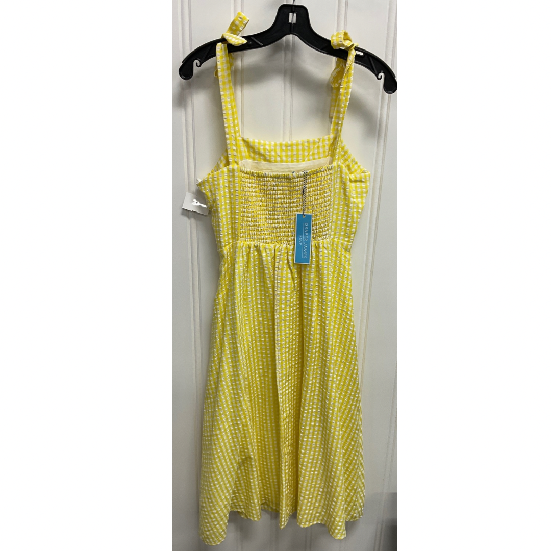 Dress Casual Midi By Draper James In Yellow, Size: M