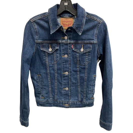 Jacket Denim By Levis In Blue, Size: S