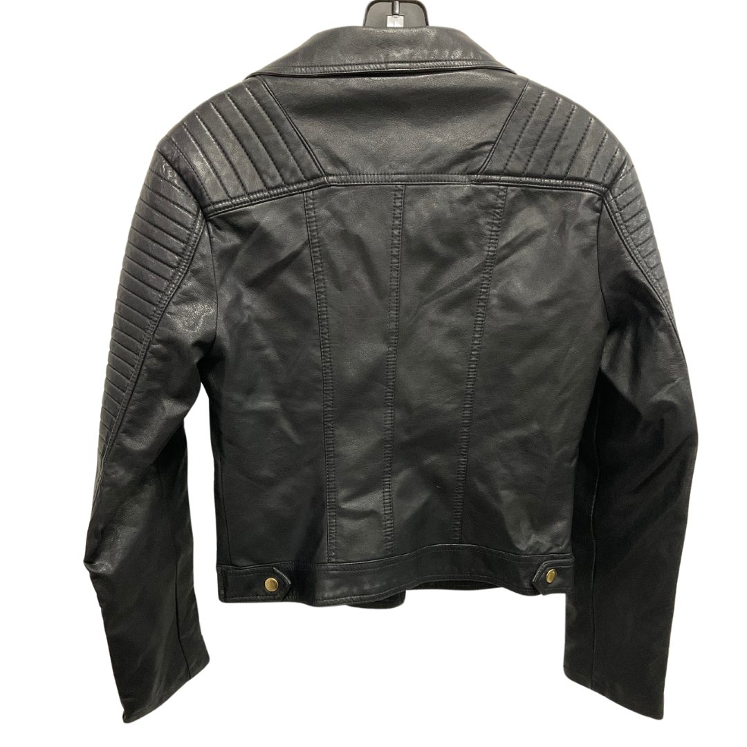 Jacket Moto By Cmc In Black, Size: M