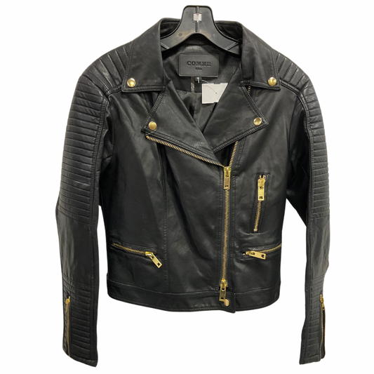 Jacket Moto By Cmc In Black, Size: M