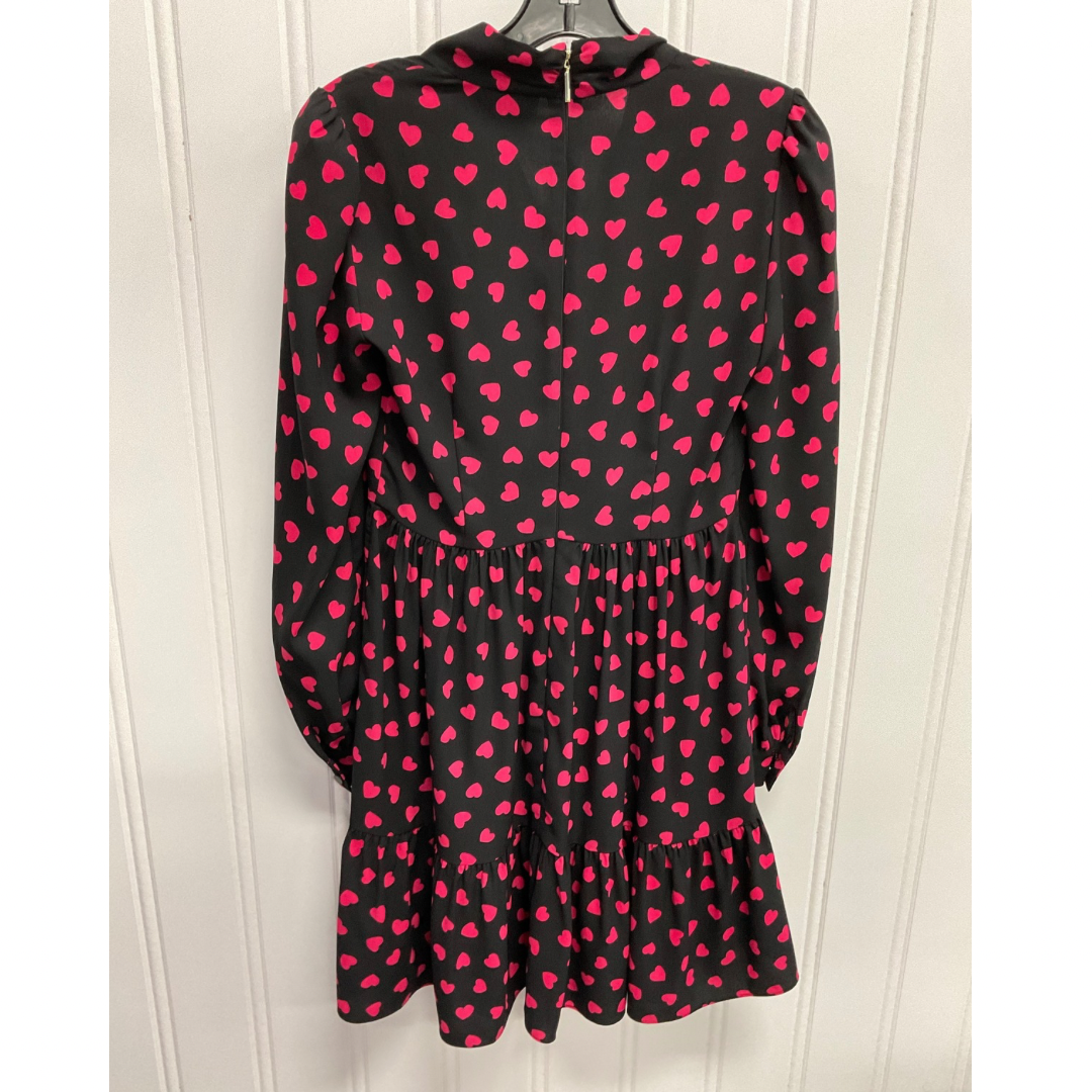 Dress Casual Short By Kate Spade In Black & Pink, Size: Xxs