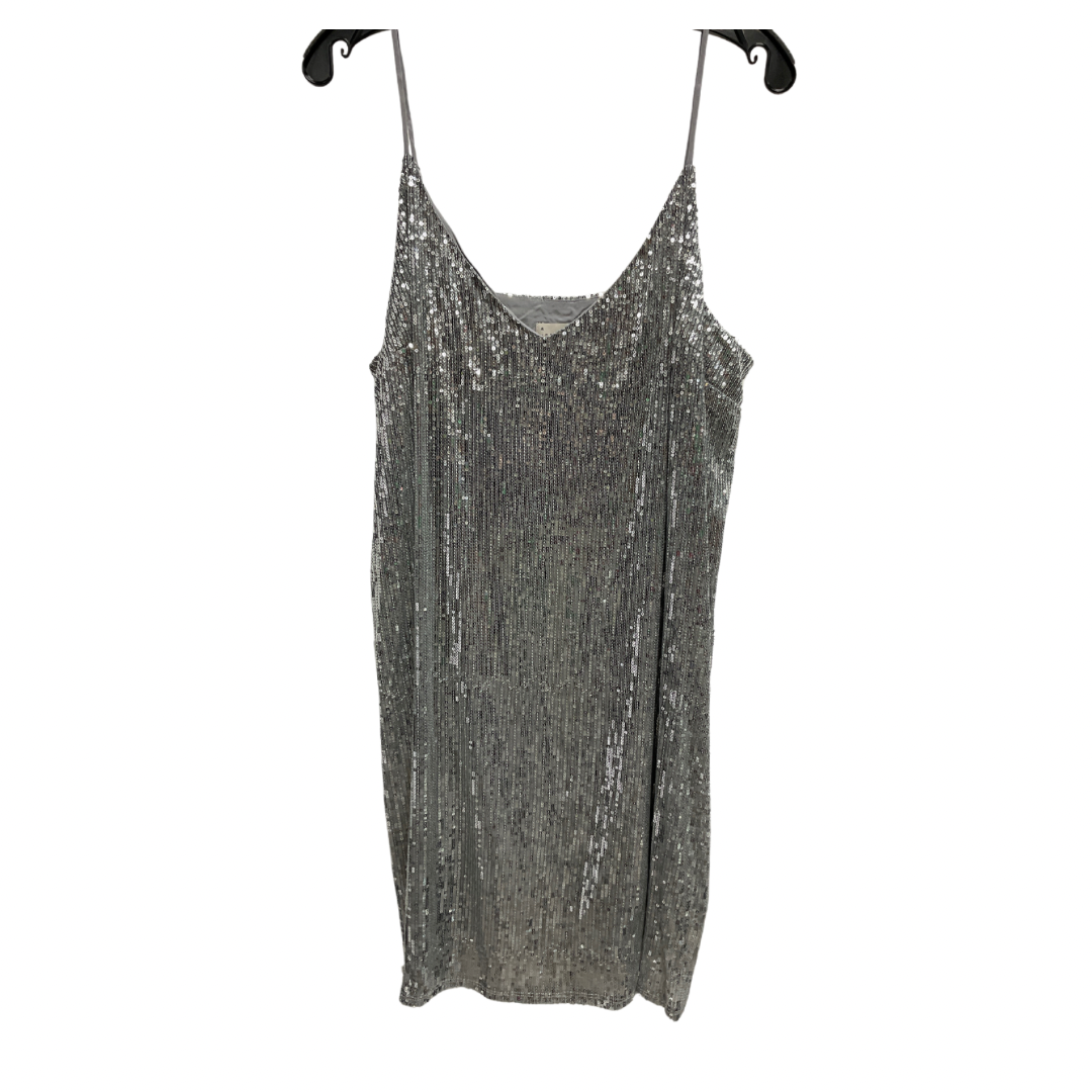 Top Cami By A New Day In Silver, Size: L