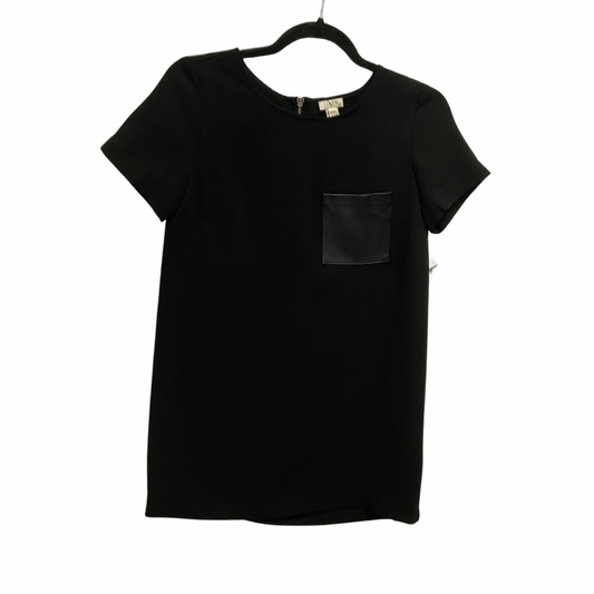 Top Short Sleeve By J. Crew In Black, Size: Xxs