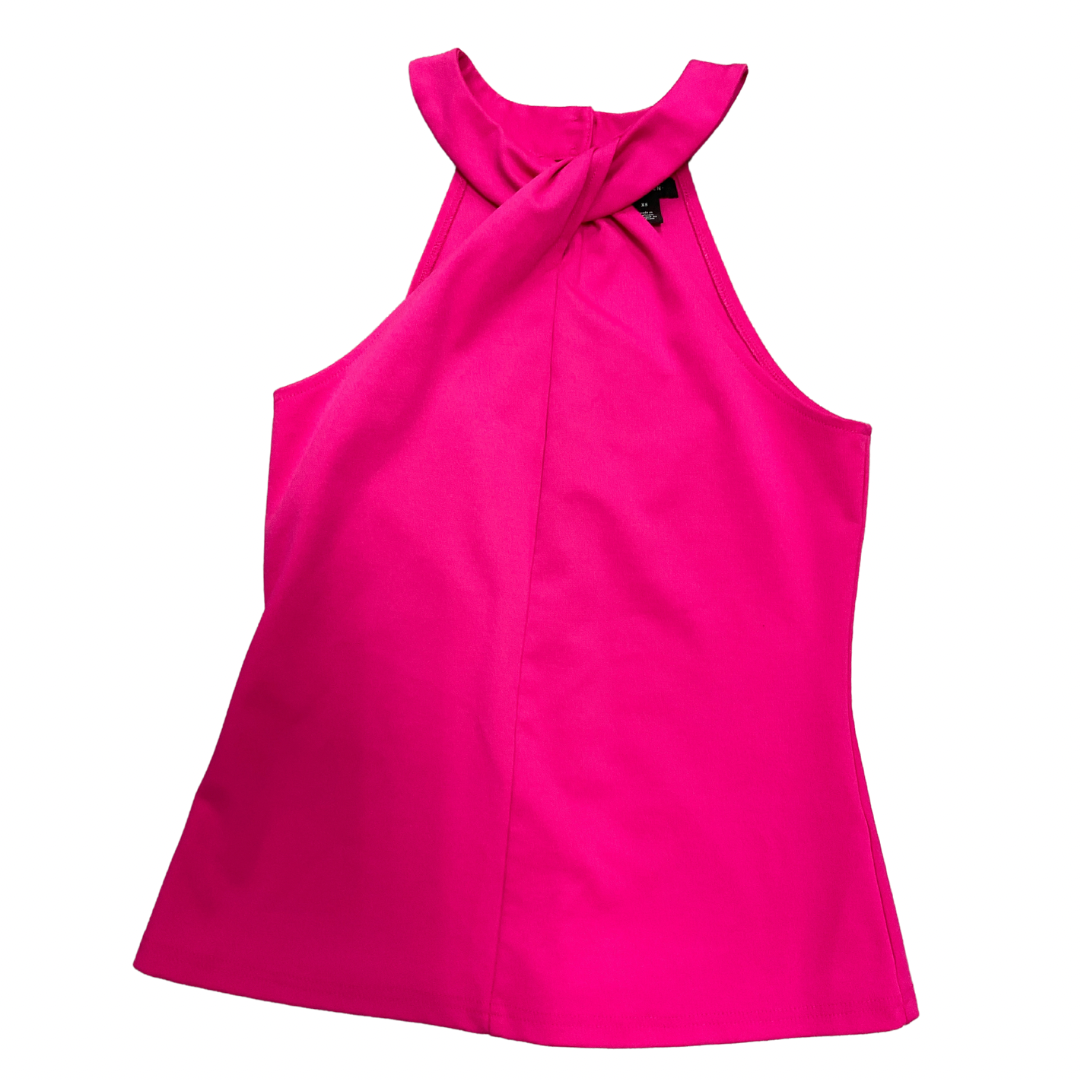 Top Sleeveless By Halogen In Pink, Size: Xs