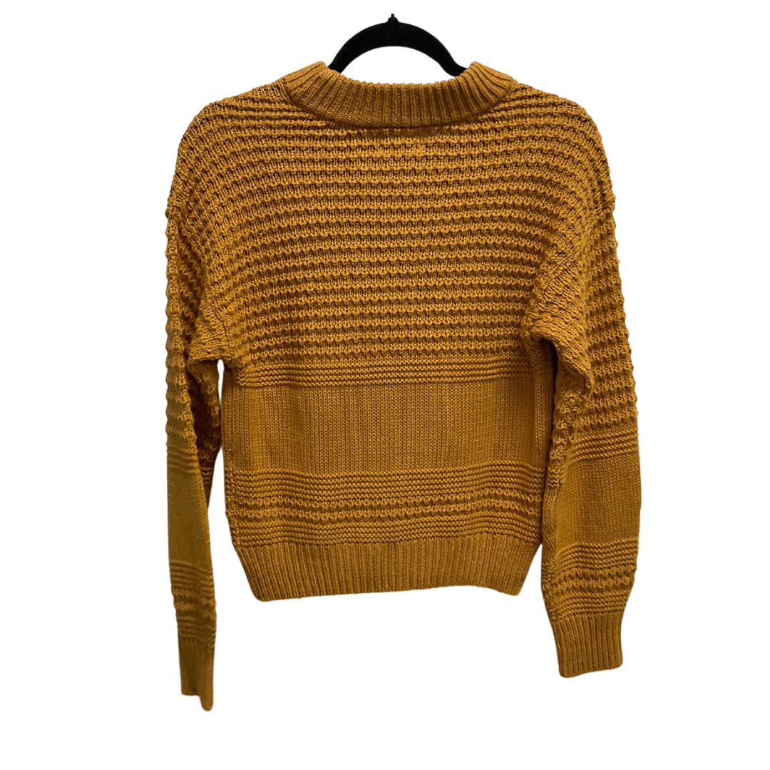 Sweater By Universal Thread In Gold, Size: Xs