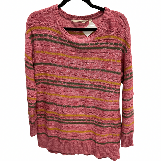 Sweater By Soft Surroundings In Pink, Size: M