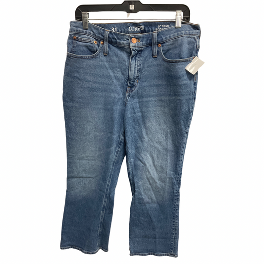 Jeans Straight By J. Crew In Blue, Size: 12