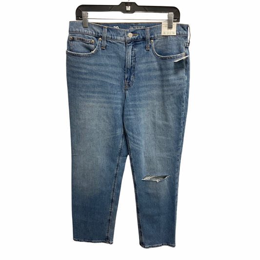 Jeans Straight By J. Crew In Blue, Size: 10