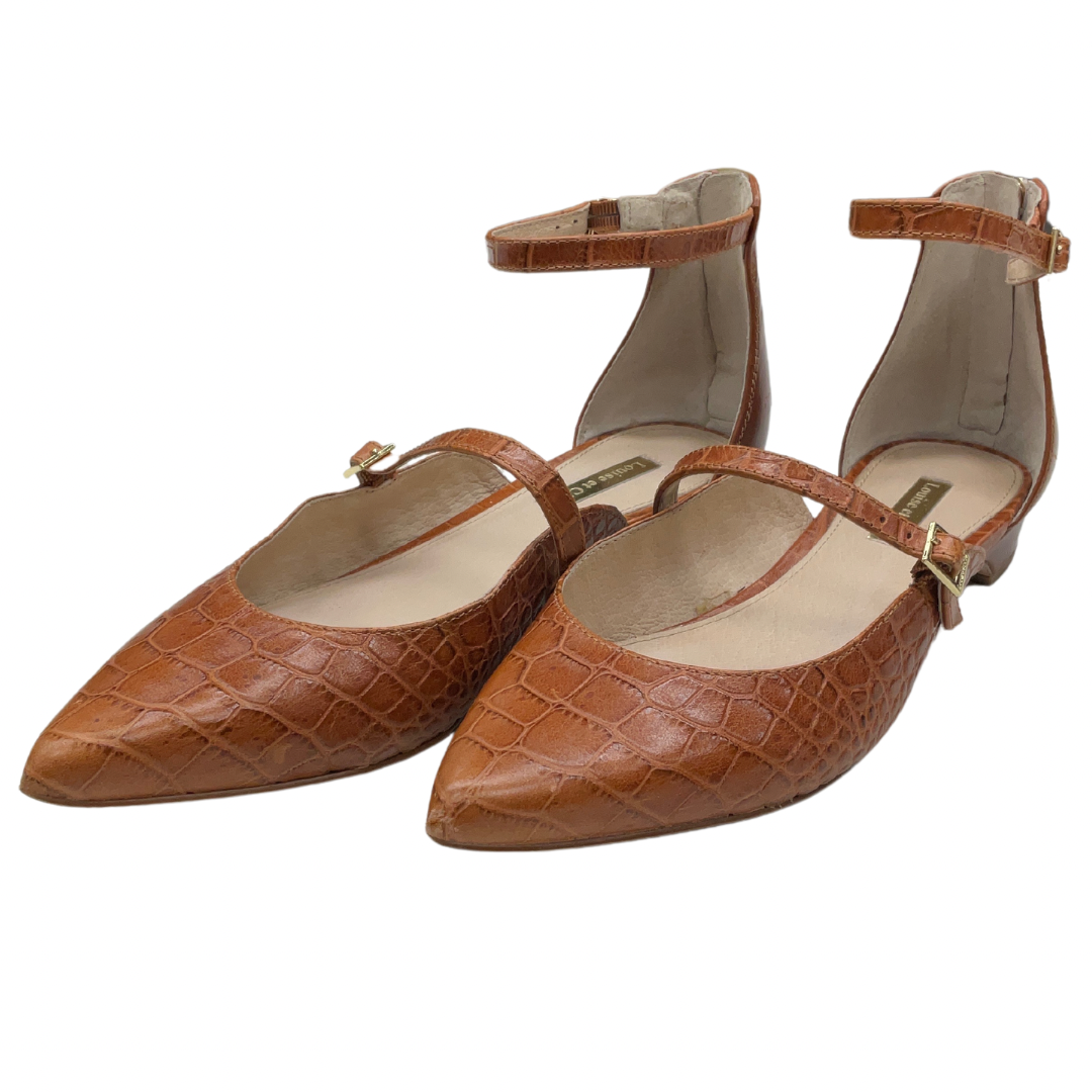 Shoes Flats By Louise Et Cie In Brown, Size: 7.5