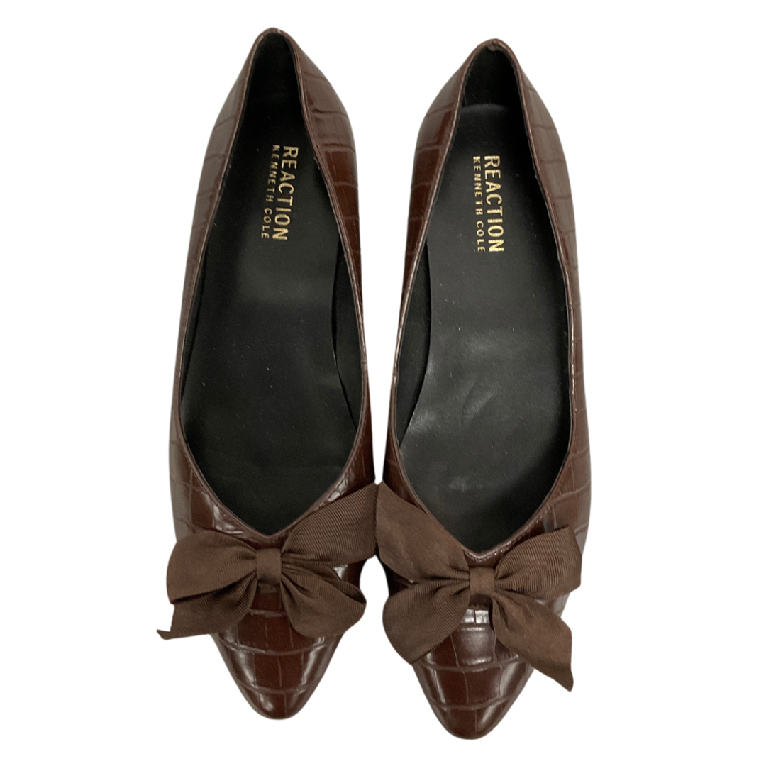 Shoes Flats By Kenneth Cole Reaction In Brown, Size: 7.5