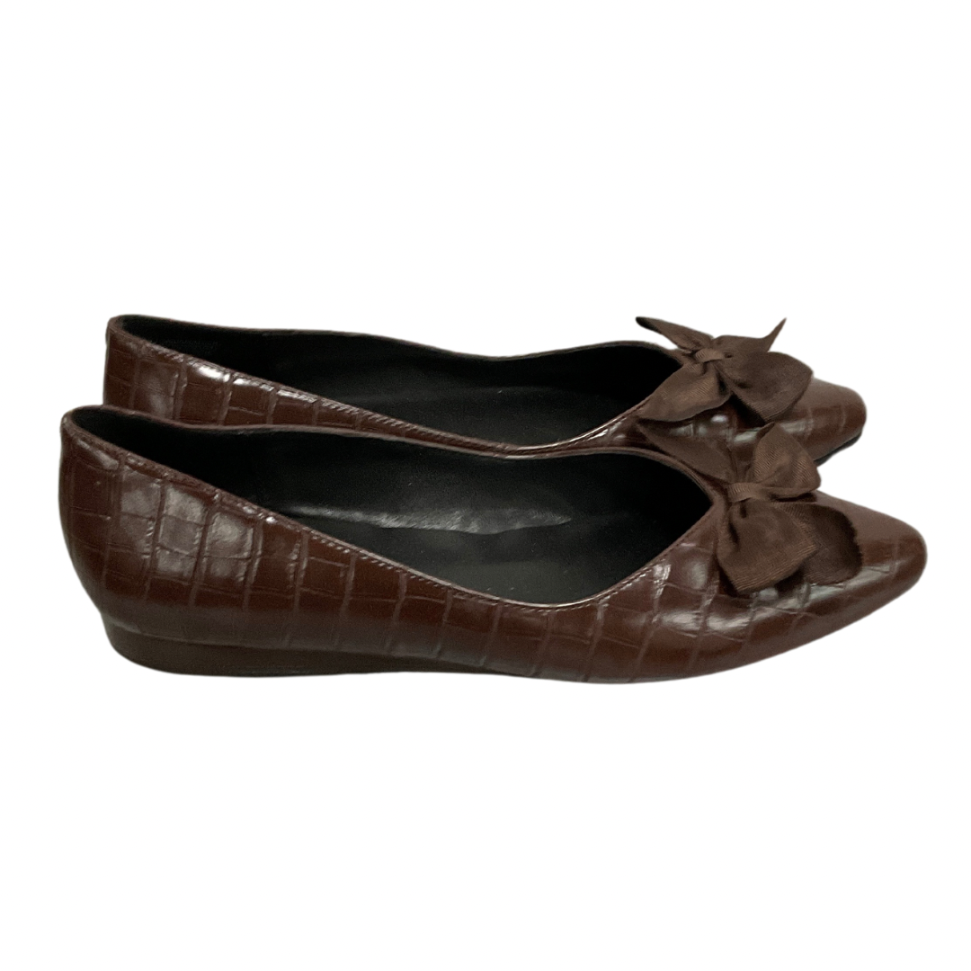 Shoes Flats By Kenneth Cole Reaction In Brown, Size: 7.5