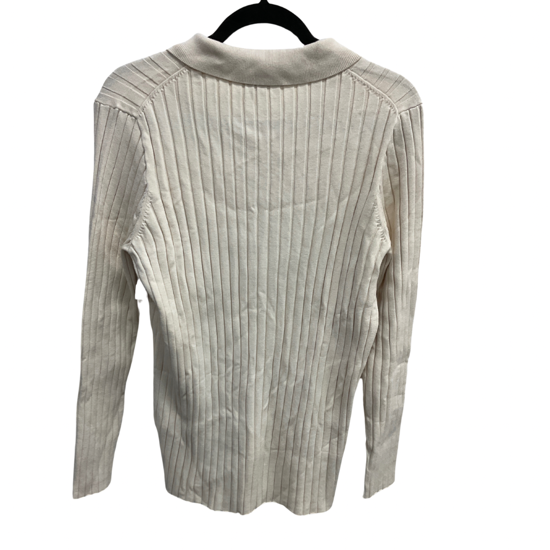 Sweater By Madewell In Cream, Size: Xxl