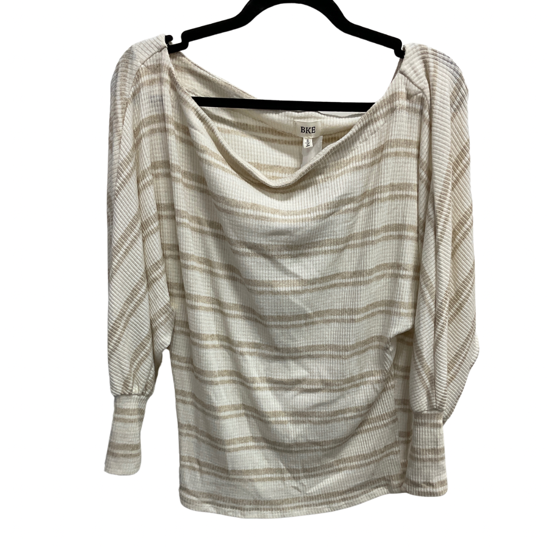 Top 3/4 Sleeve By Bke In Cream, Size: S