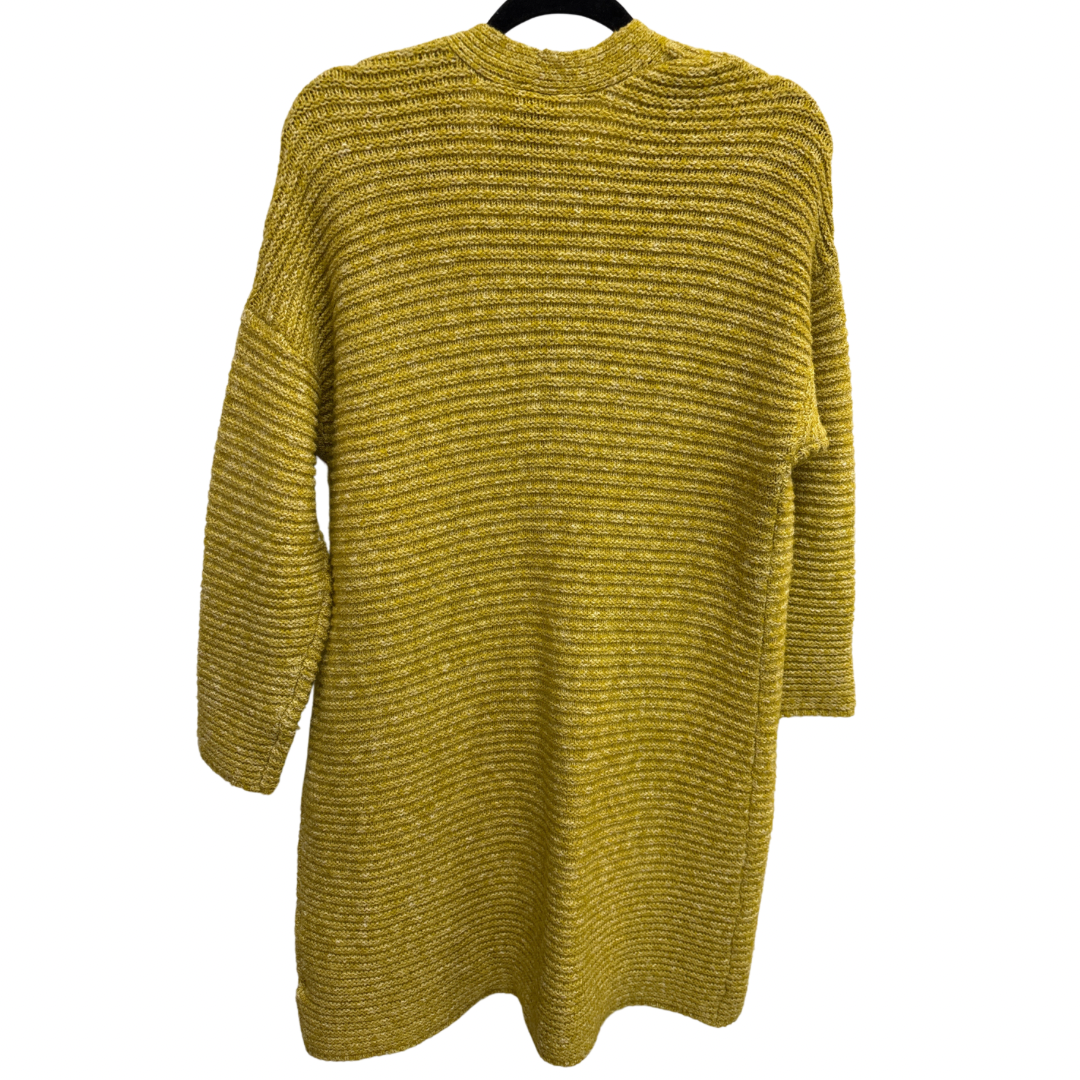 Sweater Cardigan By Torrid In Yellow, Size: L