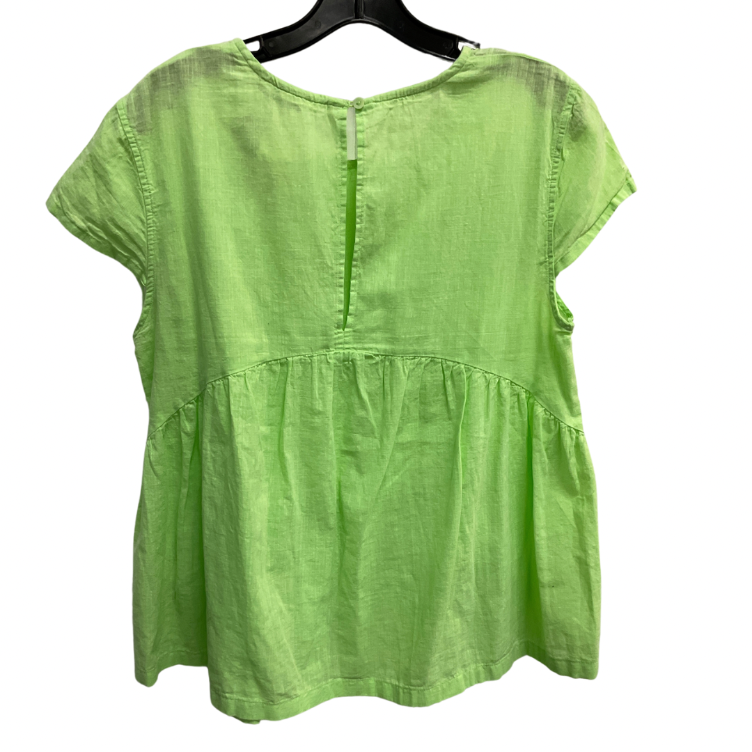 Top Sleeveless By Esprit In Green, Size: L