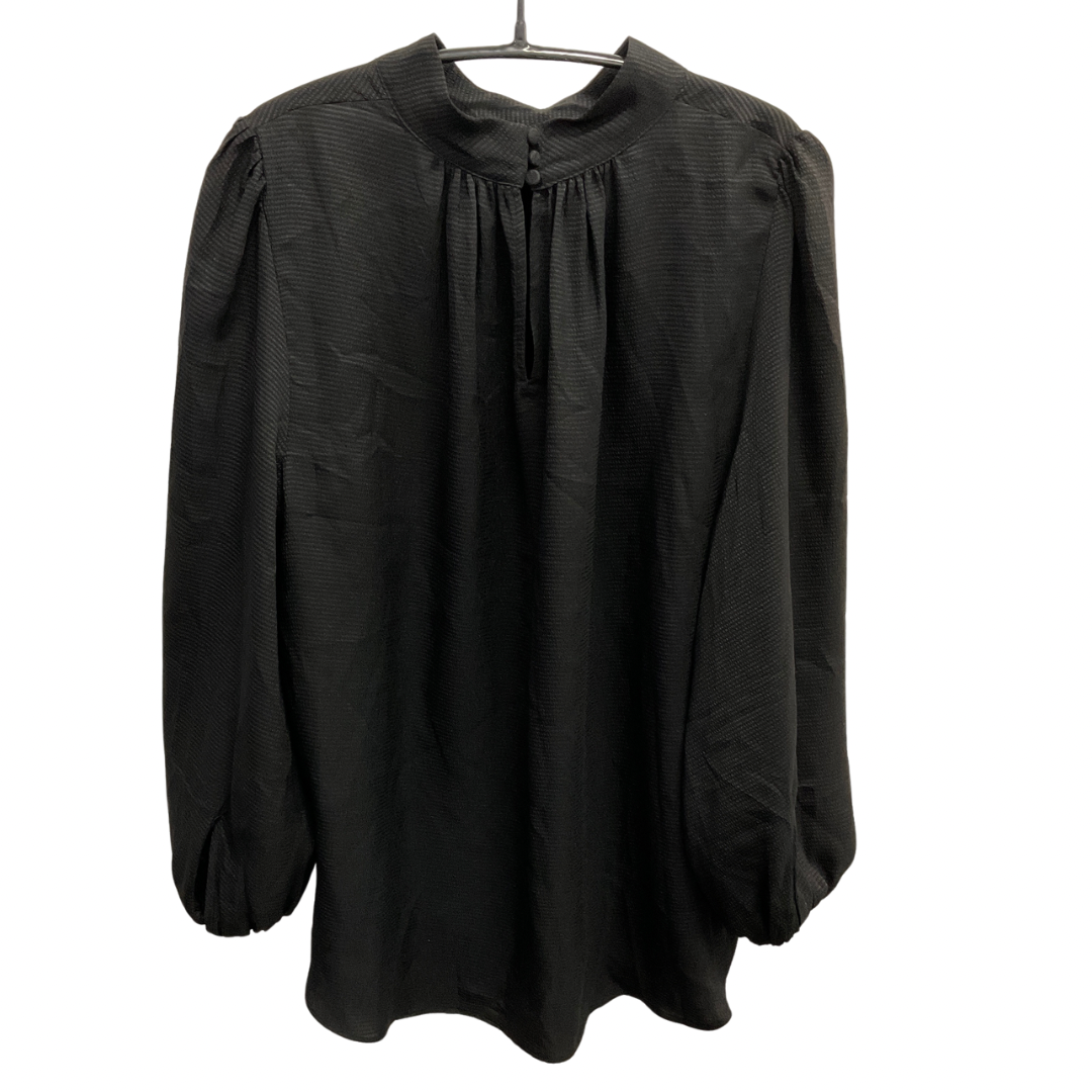 Top 3/4 Sleeve By H&m In Black, Size: L