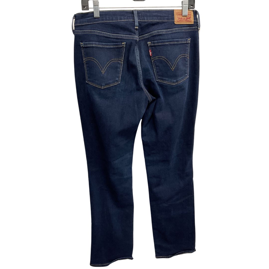 Jeans Straight By Levis In Blue, Size: 8