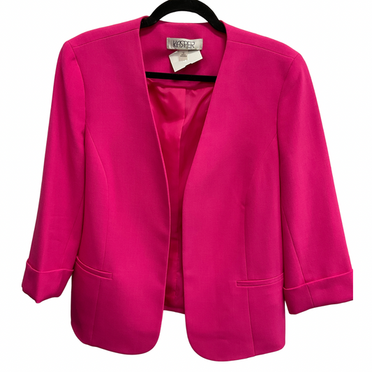 Blazer By Kasper In Pink, Size: L