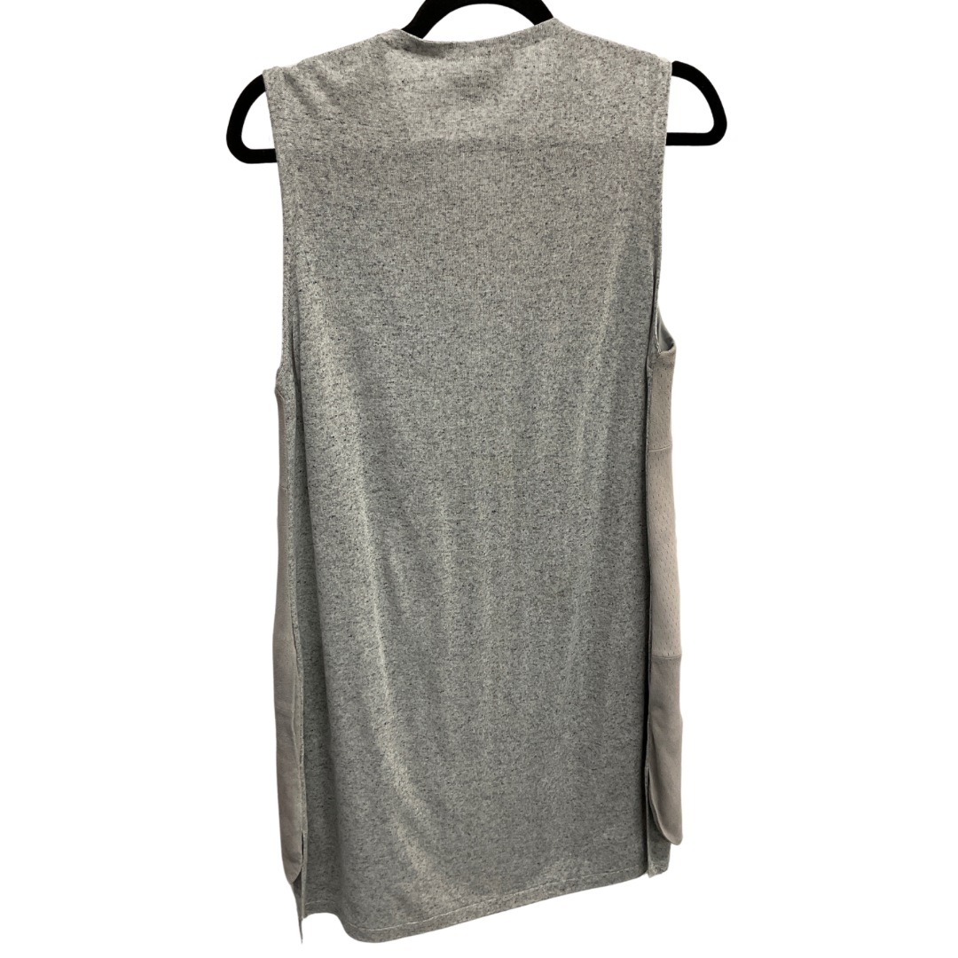 Vest Sweater By Lafayette 148 In Grey, Size: L