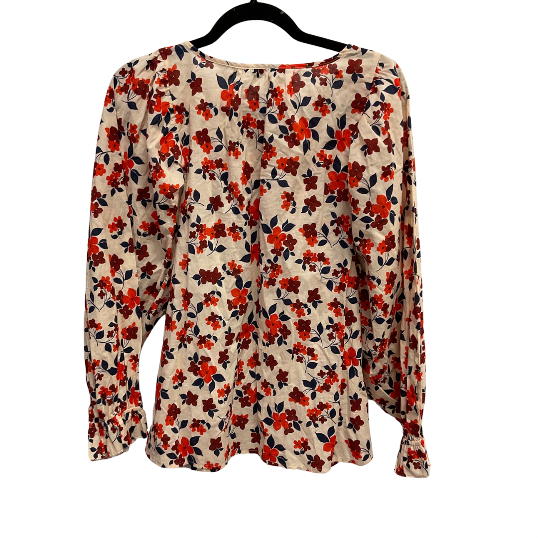 Top Long Sleeve By Elizabeth And James In Multi-colored, Size: M