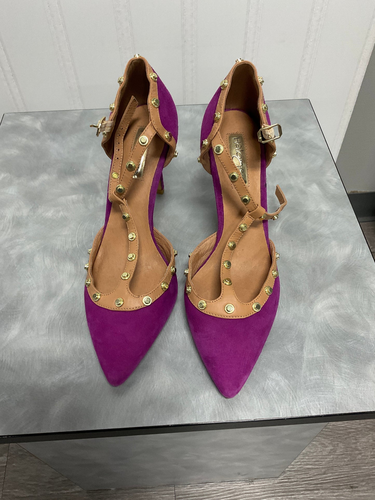 Shoes Heels Stiletto By Halogen In Purple, Size: 7.5