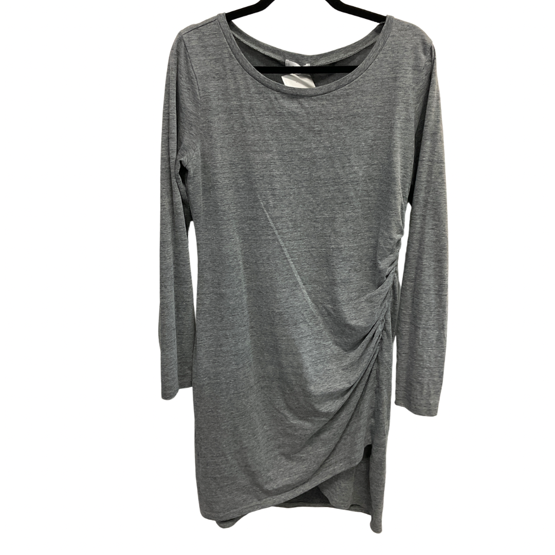 Dress Casual Midi By Leith In Grey, Size: Xl