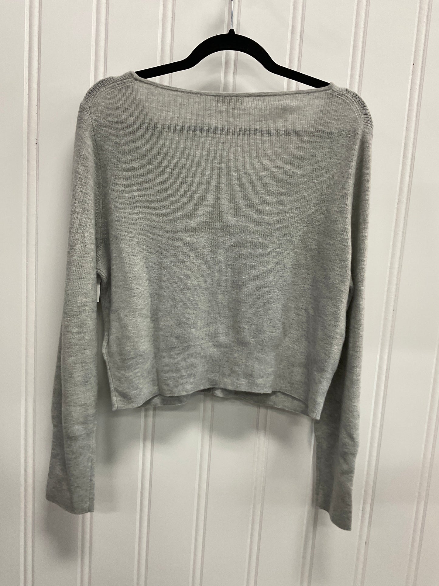 Sweater Cashmere By J. Crew In Grey, Size: Xl