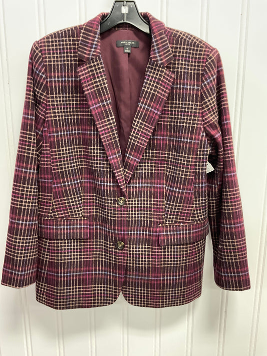 Blazer By Ann Taylor In Pink, Size: 16