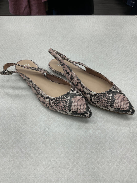 Shoes Flats By Bp In Snakeskin Print, Size: 8