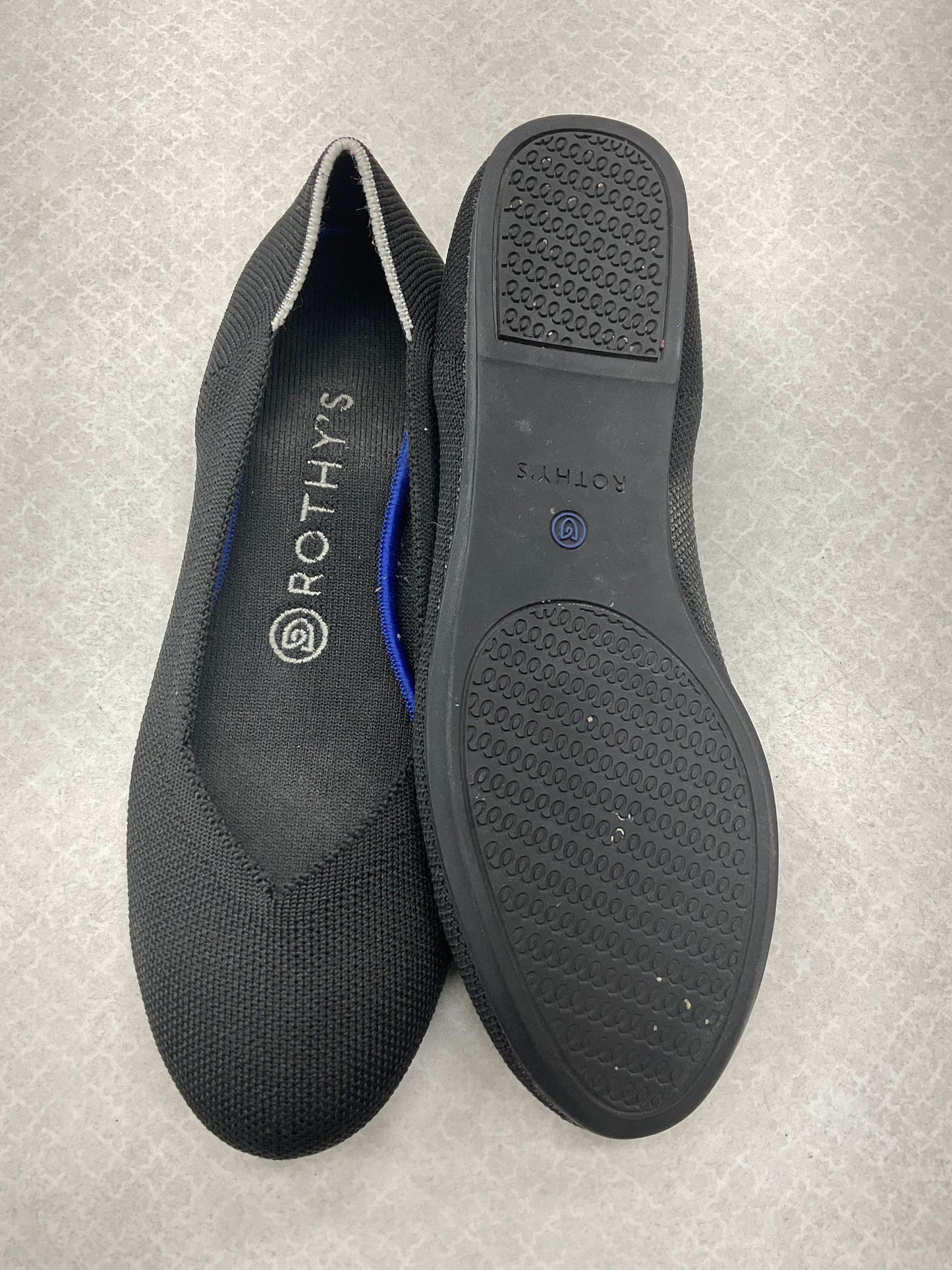 Shoes Flats By Rothys In Black, Size: 8