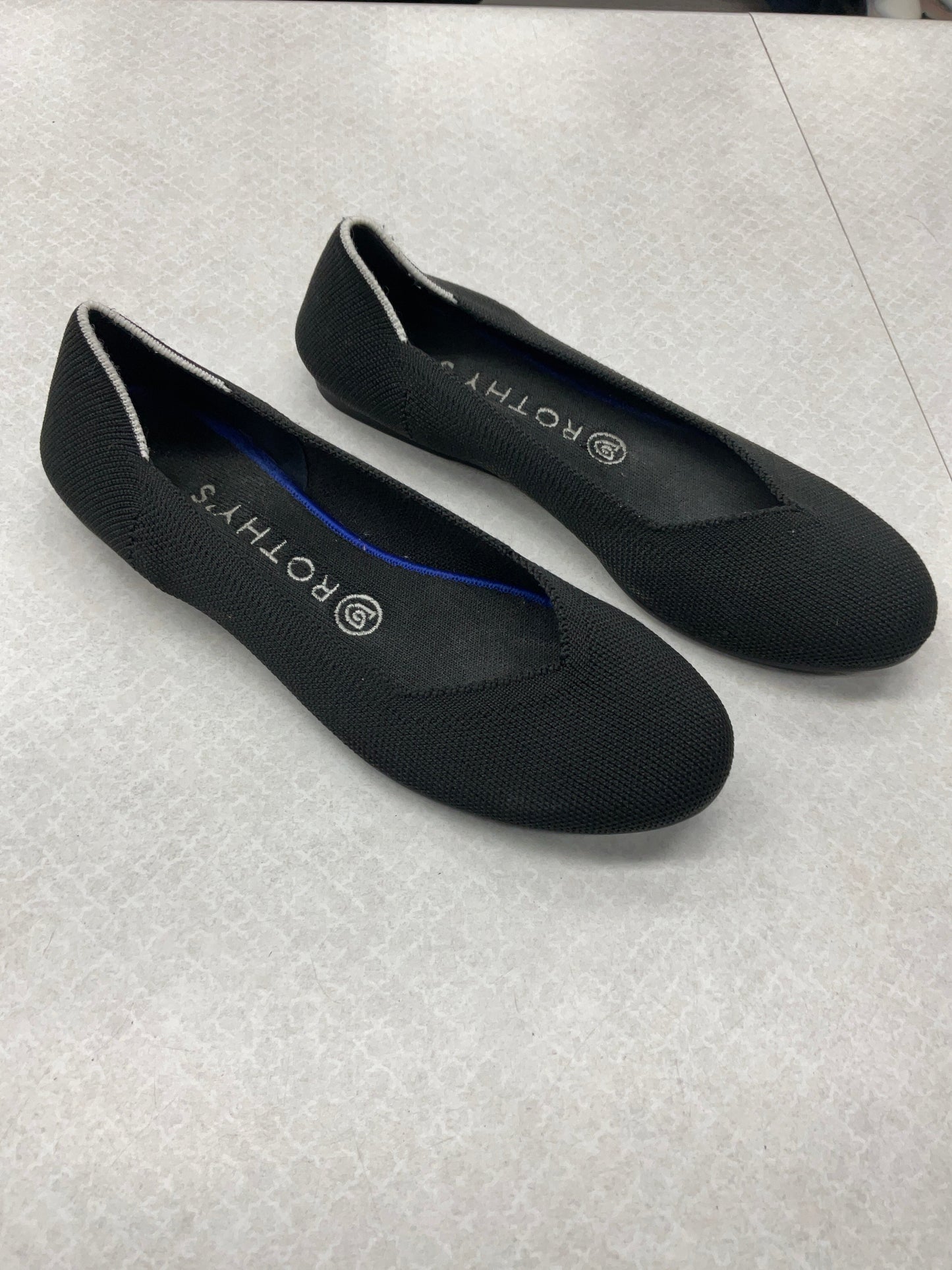 Shoes Flats By Rothys In Black, Size: 8