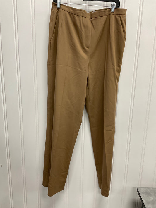 Pants Dress By Lafayette 148 In Tan, Size: 14