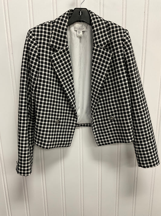 Blazer By Rachel Zoe In Black & White, Size: M