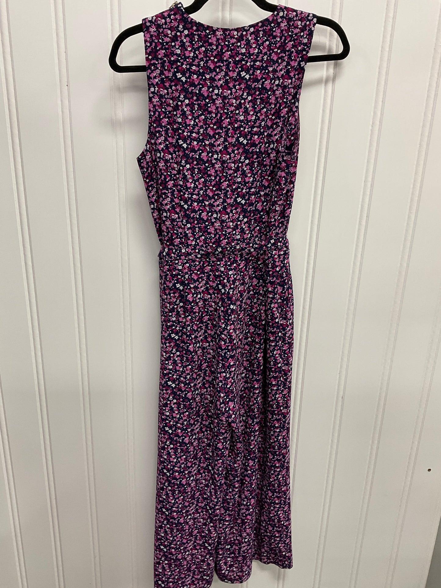 Jumpsuit By Michael By Michael Kors In Blue & Purple, Size: S